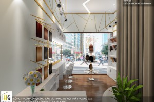 Những mẫu thiết kế shop thời trang 20m2